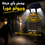 Triple LED Solar Light